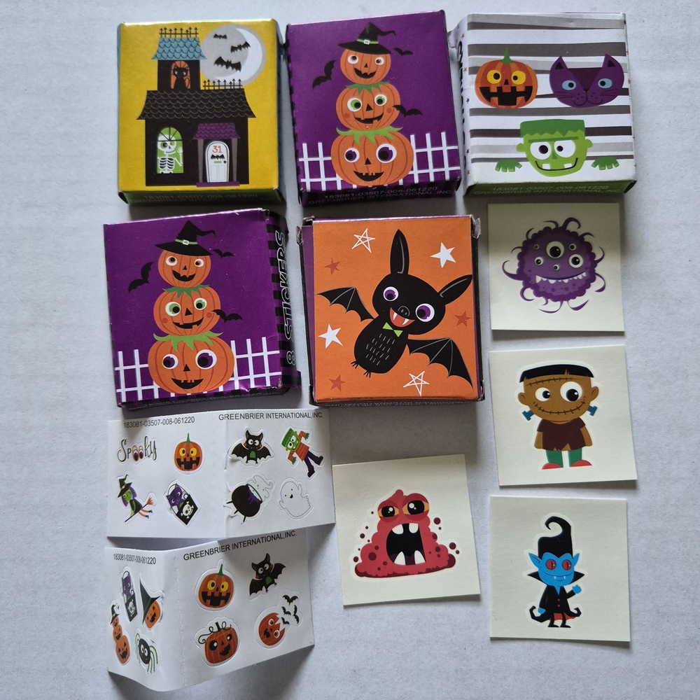 *FREE* Halloween Stickers Multi-pack